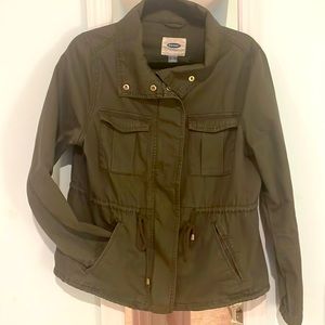 Old Navy M green utility jacket